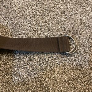 Brown woven belt - 48 inches